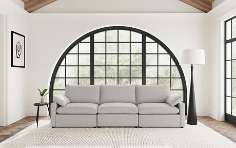 Collins Grey Power Sofa - Ornate Home