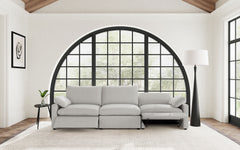 Collins Grey Power Sofa - Ornate Home
