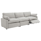 Collins Grey Power Sofa - Ornate Home