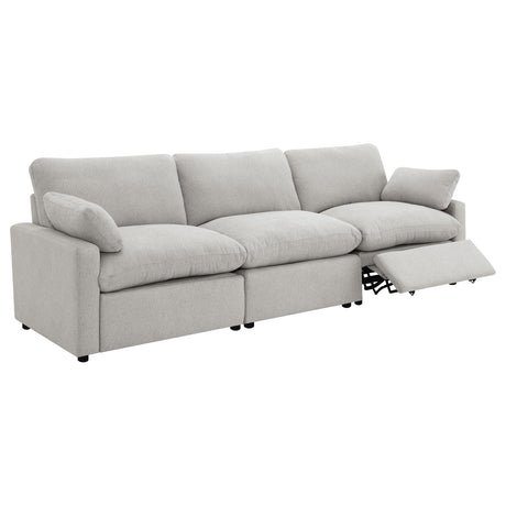 Collins Grey Power Sofa - Ornate Home