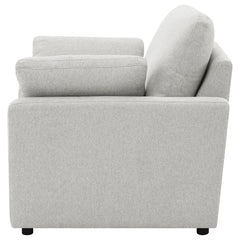 Collins Grey Upholstered Power Recliner Chair - Ornate Home
