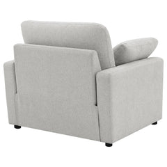 Collins Grey Upholstered Power Recliner Chair - Ornate Home