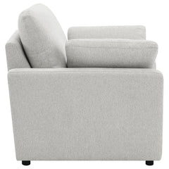 Collins Grey Upholstered Power Recliner Chair - Ornate Home