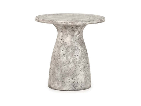 Collins Light Gray Outdoor Accent Table - Ornate Home