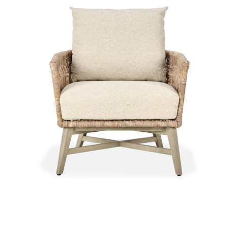 Collins Natural/Sand Outdoor Accent Chair - Ornate Home