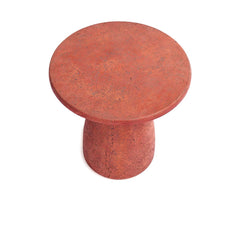 Collins Rust Outdoor Accent Table - Ornate Home