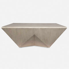 Collins Woodtone/Light Gray Modern Coffee Table - Ornate Home