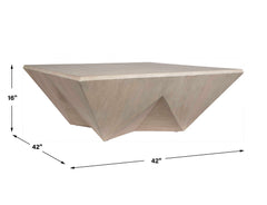 Collins Woodtone/Light Gray Modern Coffee Table - Ornate Home
