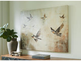 Collmund Gray/Brown Wall Art (Online Special Price) - Ornate Home