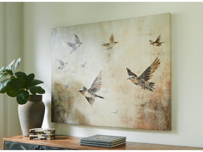 Collmund Gray/Brown Wall Art (Online Special Price) - Ornate Home