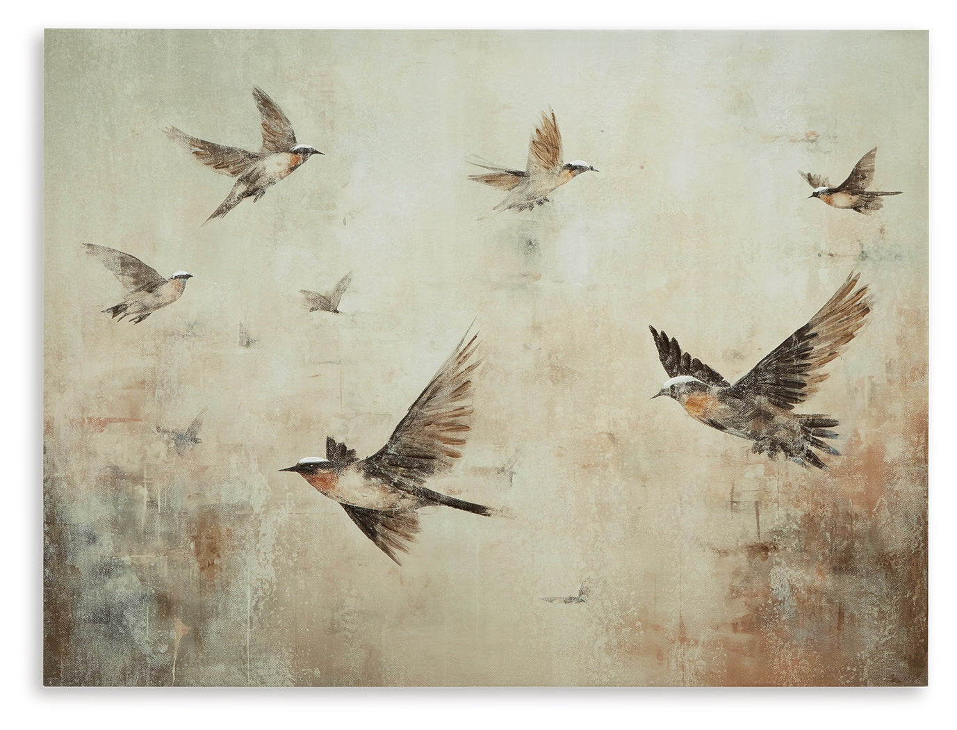 Collmund Gray/Brown Wall Art (Online Special Price) - Ornate Home