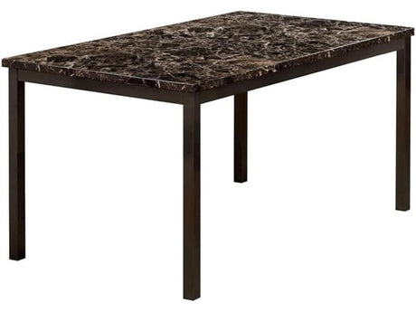 Colman Black 48" Dining Table - Ornate Home