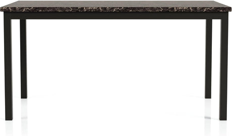 Colman Black 60" Dining Table - Ornate Home