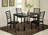 Colman Black 60" Dining Table - Ornate Home