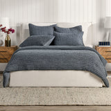 Colmar Marina Blue Quilt Collection - Ornate Home