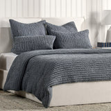 Colmar Marina Blue Quilt Collection - Ornate Home