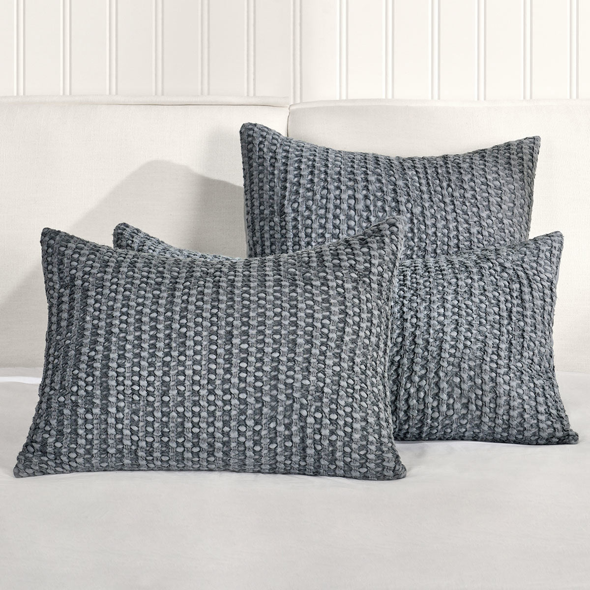 Colmar Marina Blue Quilt Collection - Ornate Home
