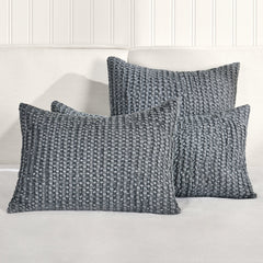 Colmar Marina Blue Quilt Collection - Ornate Home