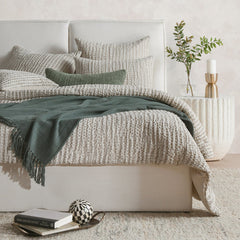 Colmar Natural Quilt Collection - Ornate Home