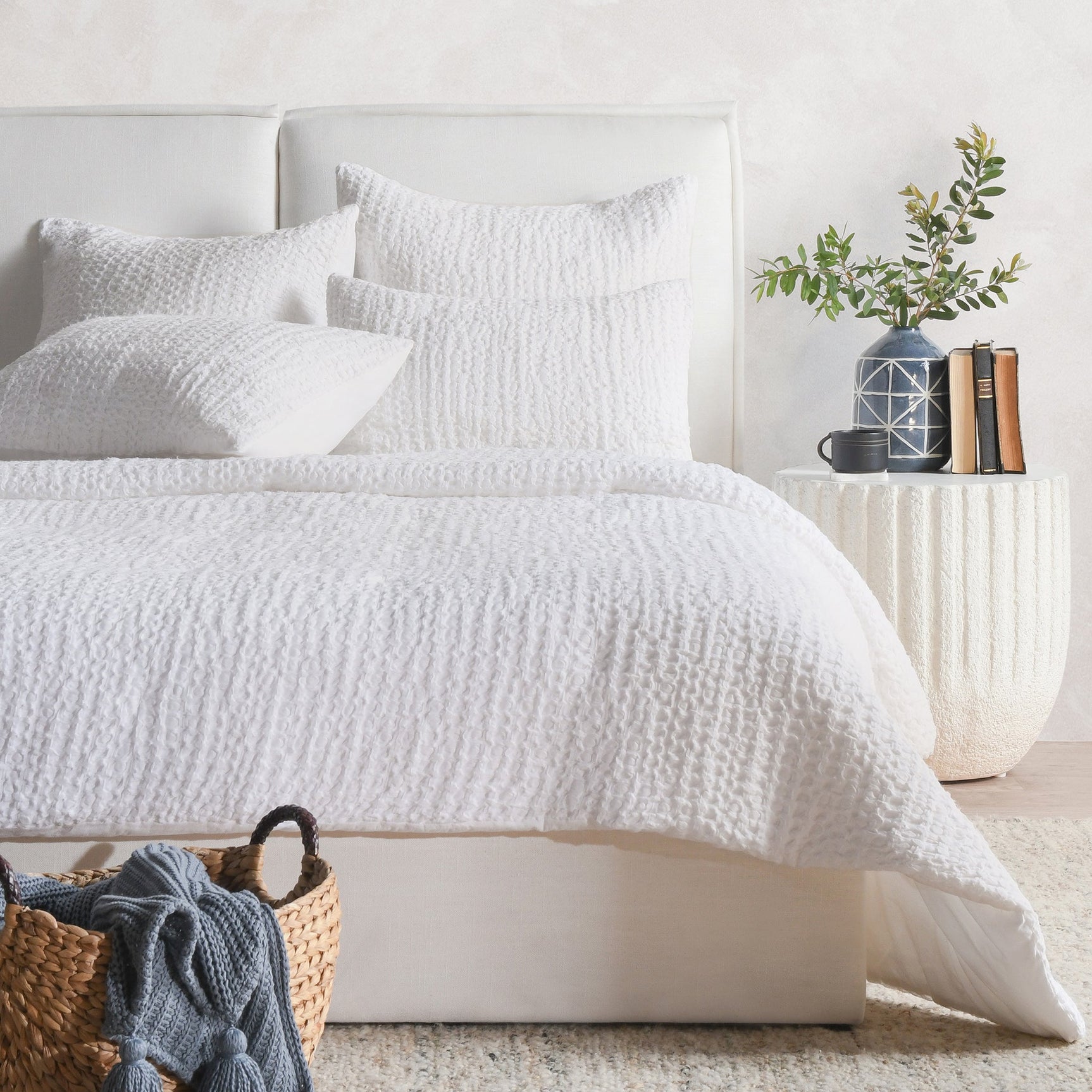 Colmar White Quilt Collection - Ornate Home