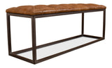 Cologne Tan Long Stool - Ornate Home