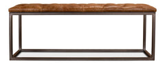 Cologne Tan Long Stool - Ornate Home