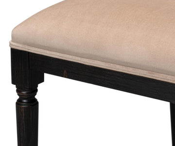 Colonial Black Cane Back Side Chair (Set of 2) - Ornate Home