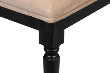 Colonial Black Cane Back Side Chair (Set of 2) - Ornate Home