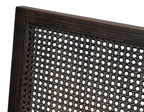 Colonial Black Cane Back Side Chair (Set of 2) - Ornate Home