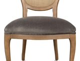 Colonial Brown Oval Cane Back Side Chair (Set of 2) - Ornate Home