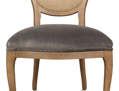 Colonial Brown Oval Cane Back Side Chair (Set of 2) - Ornate Home