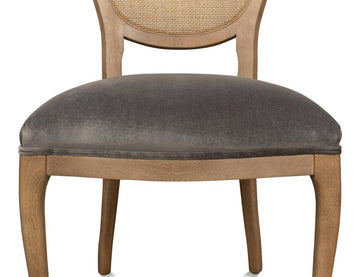 Colonial Brown Oval Cane Back Side Chair (Set of 2) - Ornate Home