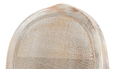 Colonial Grey Oval Cane Back Side Chair (Set of 2) - Ornate Home