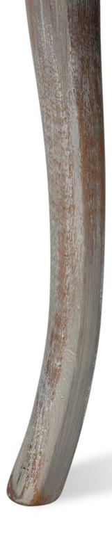 Colonial Grey Oval Cane Back Side Chair (Set of 2) - Ornate Home