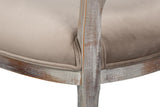 Colonial Grey Oval Cane Back Side Chair (Set of 2) - Ornate Home
