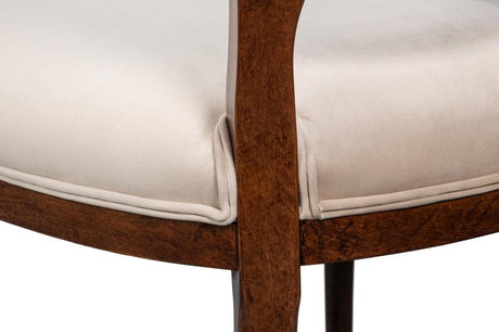 Colonial Tan Oval Cane Back Side Chair (Set of 2) - Ornate Home