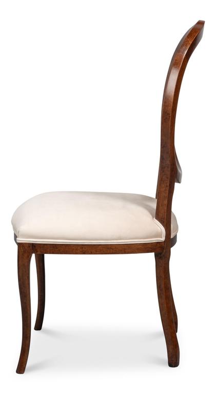 Colonial Tan Oval Cane Back Side Chair (Set of 2) - Ornate Home