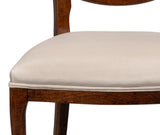 Colonial Tan Oval Cane Back Side Chair (Set of 2) - Ornate Home