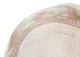 Colonial Taupe Oval Cane Back Side Chair (Set of 2) - Ornate Home