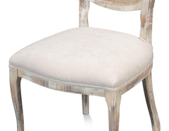 Colonial Taupe Oval Cane Back Side Chair (Set of 2) - Ornate Home