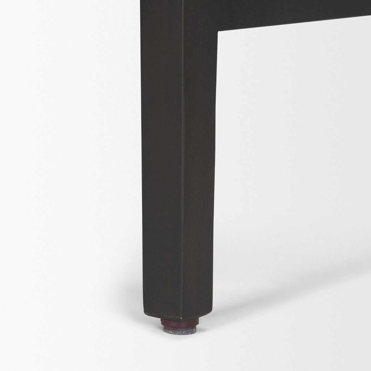 Colony Black-Brown Solid Wood Counter Stool - Ornate Home