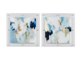 Color Waves 1 Blue/Green Wall Art - Ornate Home