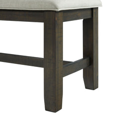 Colorado Charcoal Bench - Ornate Home