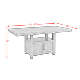 Colorado Charcoal Counter Table