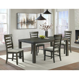 Colorado Charcoal Dining Height Side Chair (Set of 2) - Ornate Home