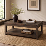 Colorado Charcoal Occasional Coffee Table with Lift Top - Ornate Home