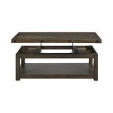 Colorado Charcoal Occasional Coffee Table with Lift Top - Ornate Home