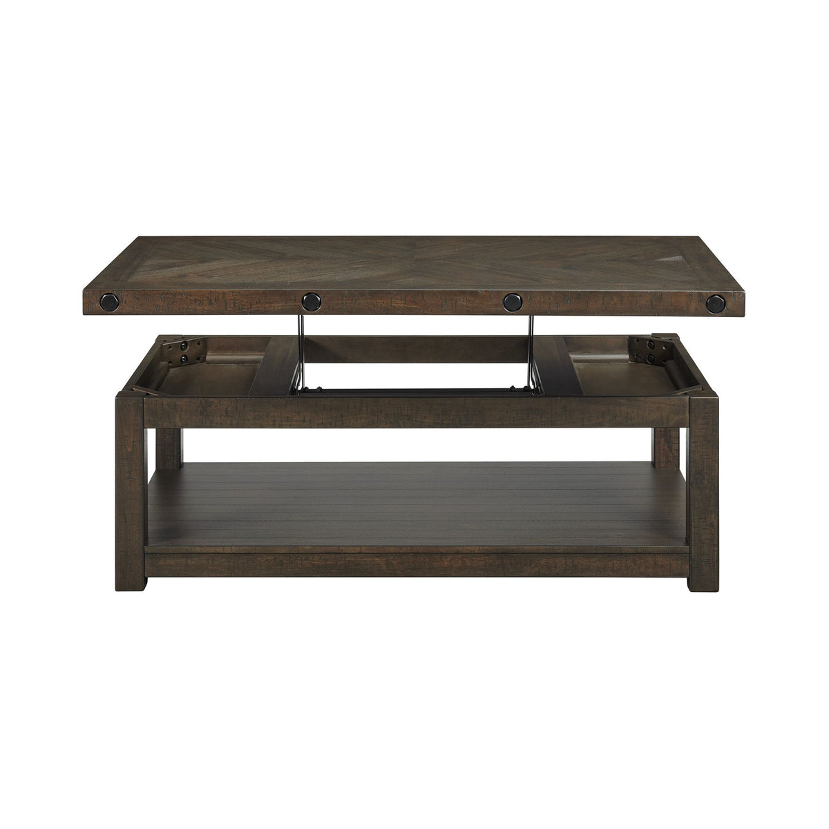 Colorado Charcoal Occasional Coffee Table with Lift Top - Ornate Home