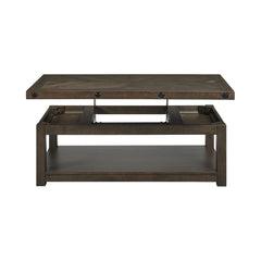 Colorado Charcoal Occasional Coffee Table with Lift Top - Ornate Home