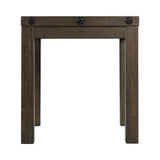 Colorado Charcoal Occasional End Table with USB/Power - Ornate Home